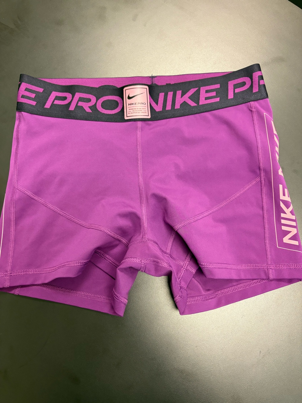 Nike Pro Women's Magenta Performance Compression Bike Shorts